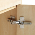 Lockable doors with self-closing hinges and sound attenuators.