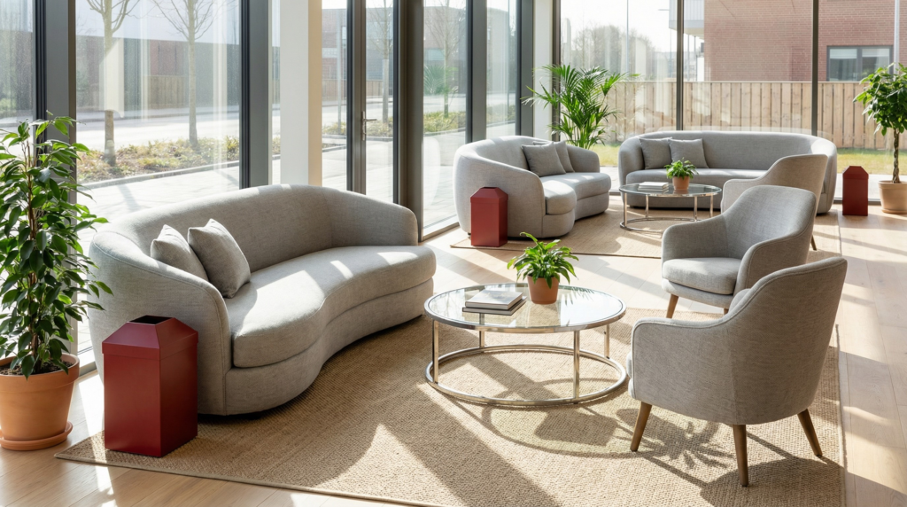 Rocket Bin Mini Röd